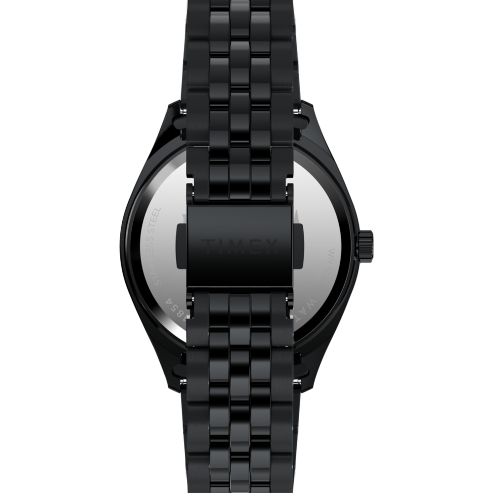 Timex x Wednesday Timex Legacy 36mm Stainless Steel Bracelet Watch