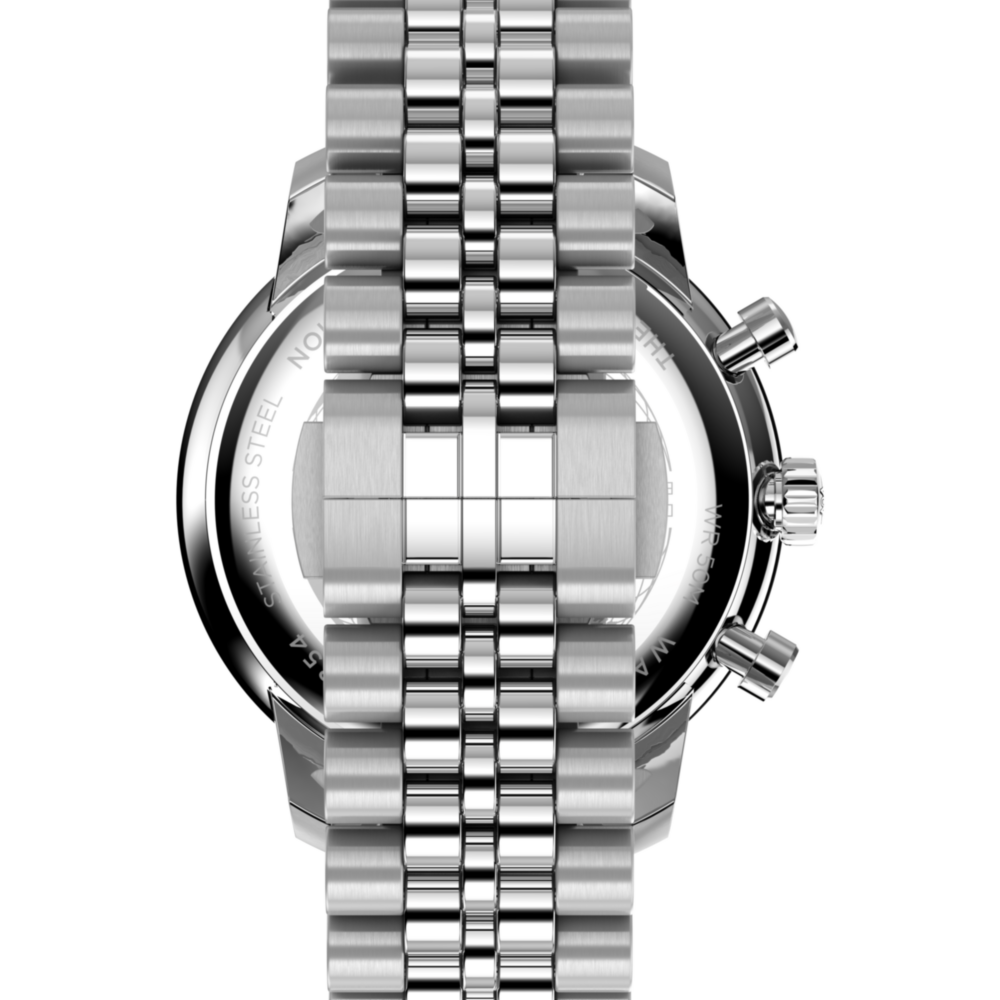 Waterbury Metropolitan Chronograph 41mm Stainless Steel Bracelet Watch