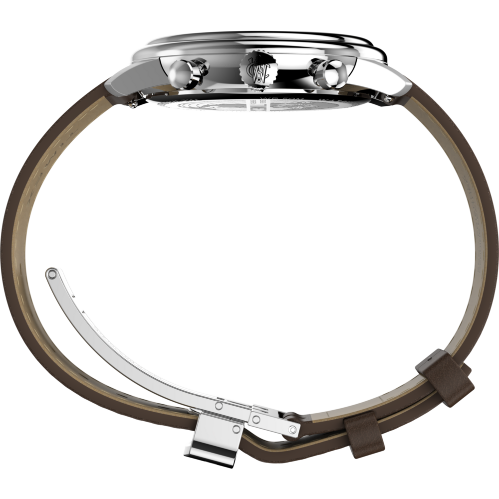 Waterbury Metropolitan Chronograph 41mm Leather Strap Watch