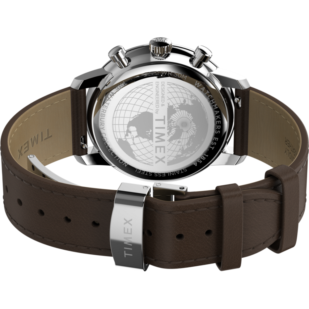 Waterbury Metropolitan Chronograph 41mm Leather Strap Watch