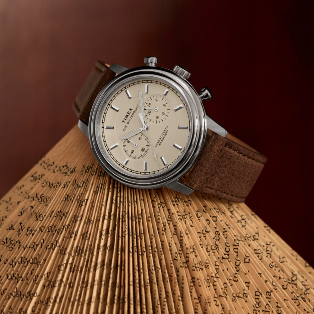 Waterbury Metropolitan Chronograph 41mm Leather Strap Watch