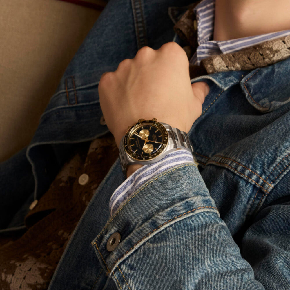 Waterbury Heritage Chronograph 39mm Stainless Steel Bracelet Watch