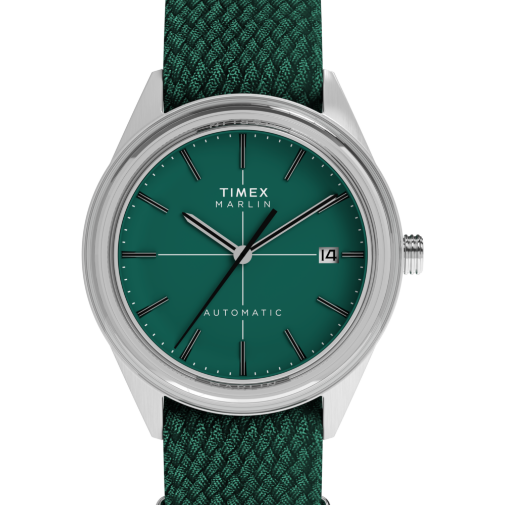 Marlin® Jet Automatic 38mm Fabric Strap Watch