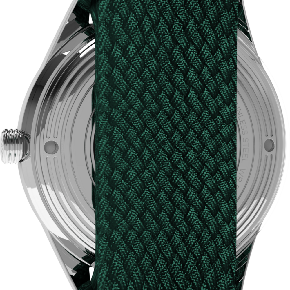 Marlin® Jet Automatic 38mm Fabric Strap Watch