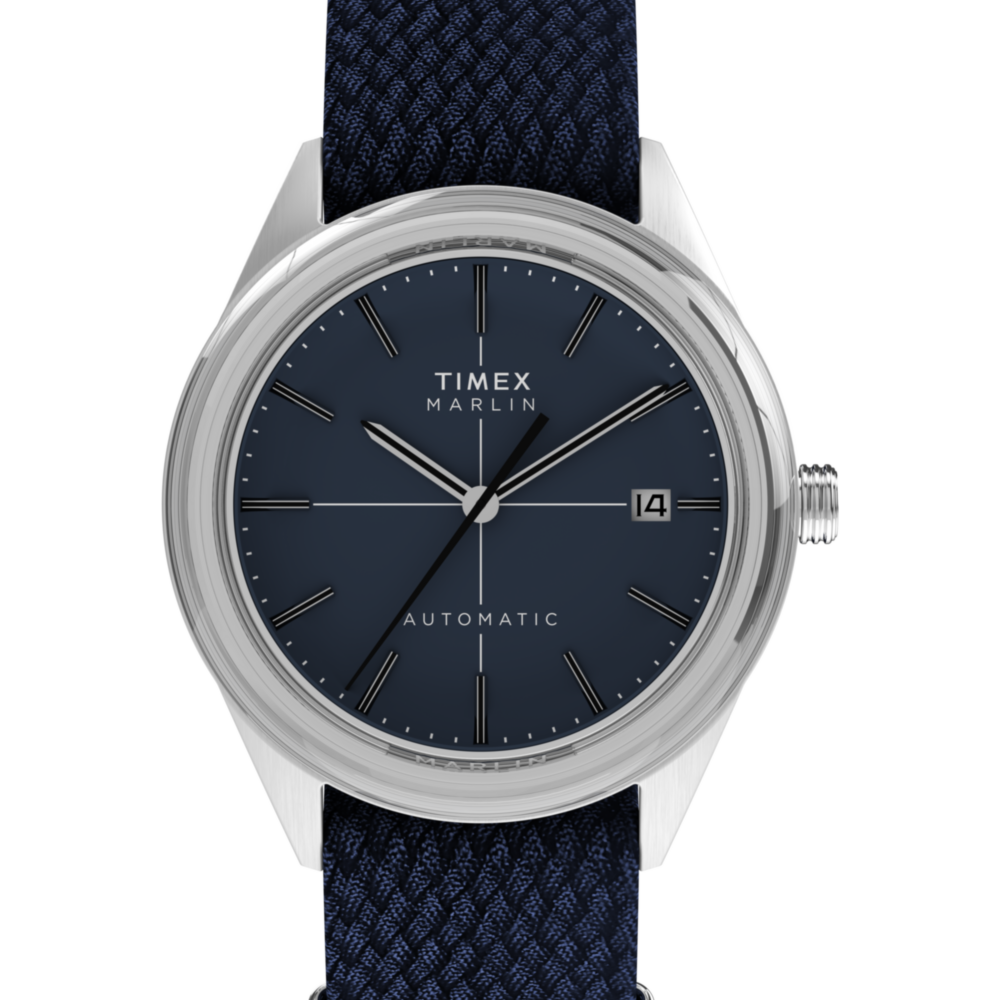 Marlin® Jet Automatic 38mm Fabric Strap Watch