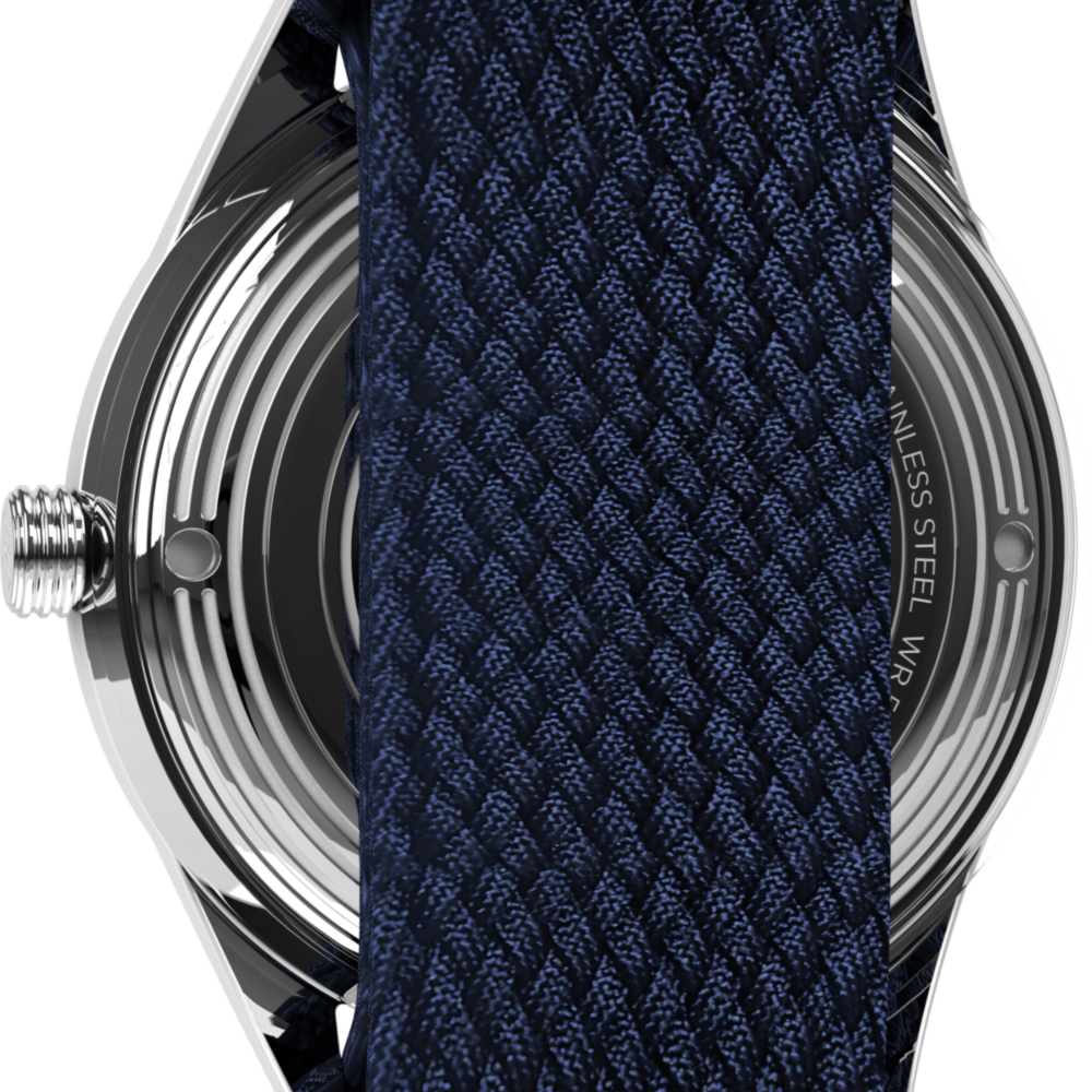 Marlin® Jet Automatic 38mm Fabric Strap Watch