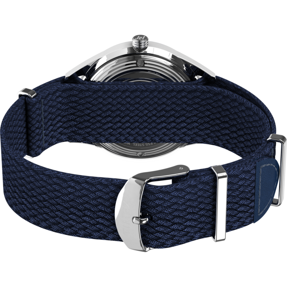 Marlin® Jet Automatic 38mm Fabric Strap Watch
