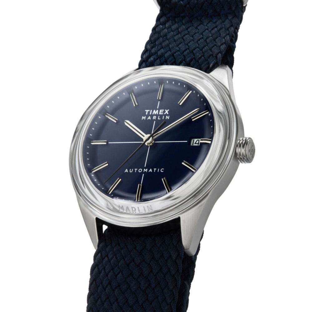 Marlin® Jet Automatic 38mm Fabric Strap Watch