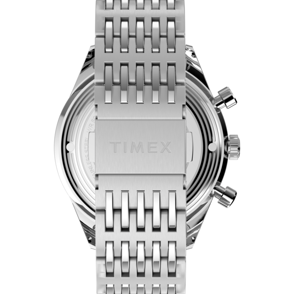 Marlin® Jet Quartz Chronograph 40mm Stainless Steel Bracelet Watch