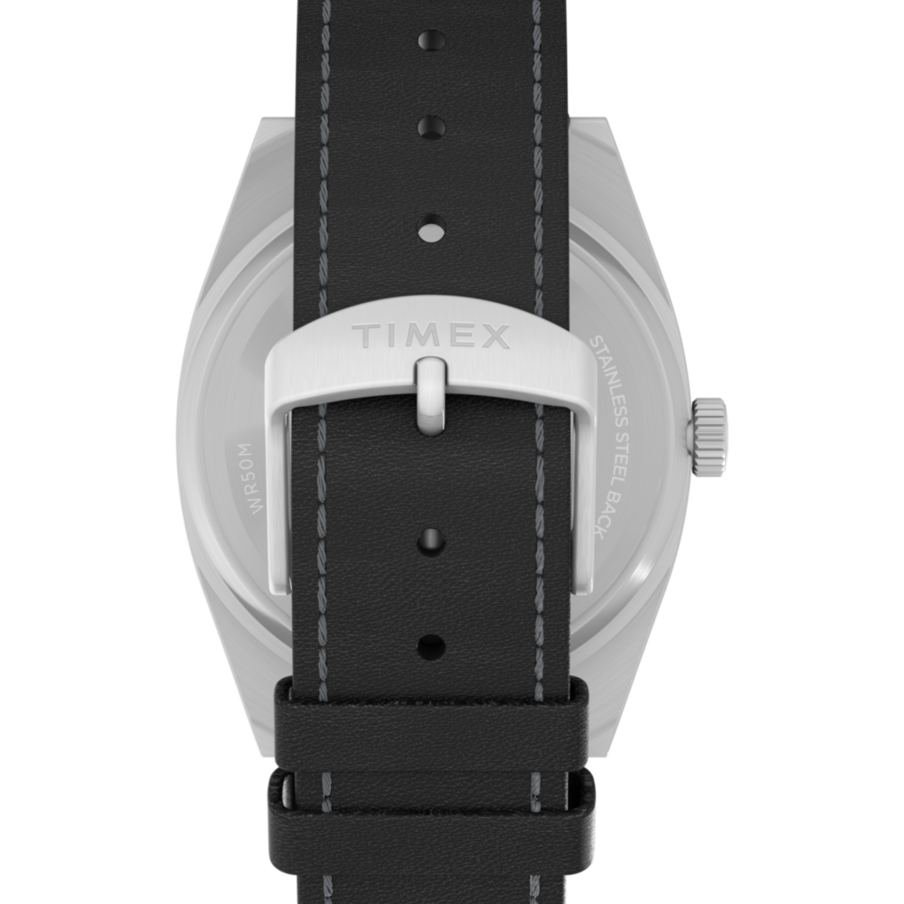 Expedition® Capstone 39mm Eco-Friendly Leather Strap Watch