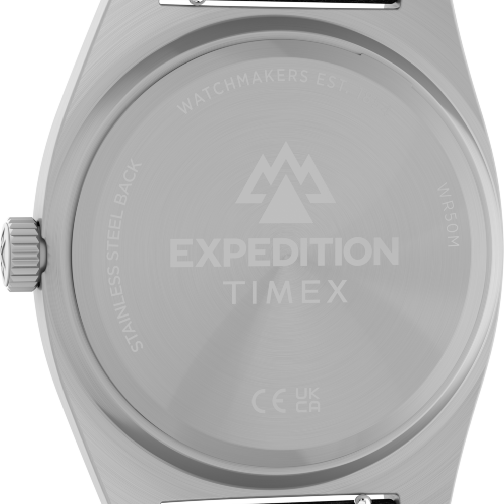 Expedition® Capstone 39mm Eco-Friendly Leather Strap Watch