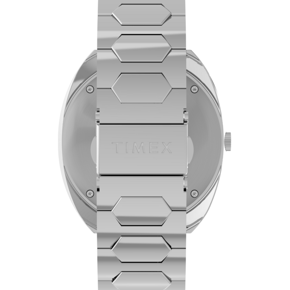 Q Timex® 1972 Time Machine Reissue 39mm Stainless Steel Bracelet Watch