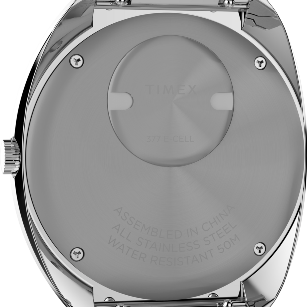 Q Timex® 1972 Time Machine Reissue 39mm Stainless Steel Bracelet Watch