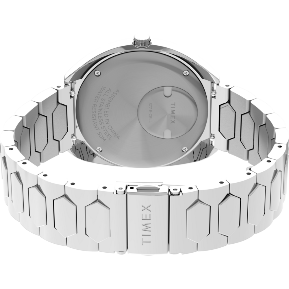 Q Timex® 1972 Time Machine Reissue 39mm Stainless Steel Bracelet Watch