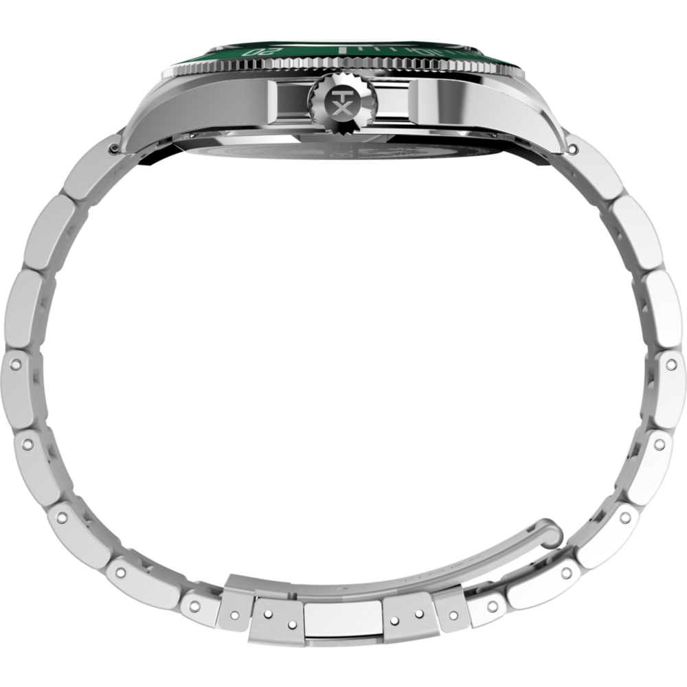 Harborside Coast Multifunction 43mm Stainless Steel Bracelet Watch