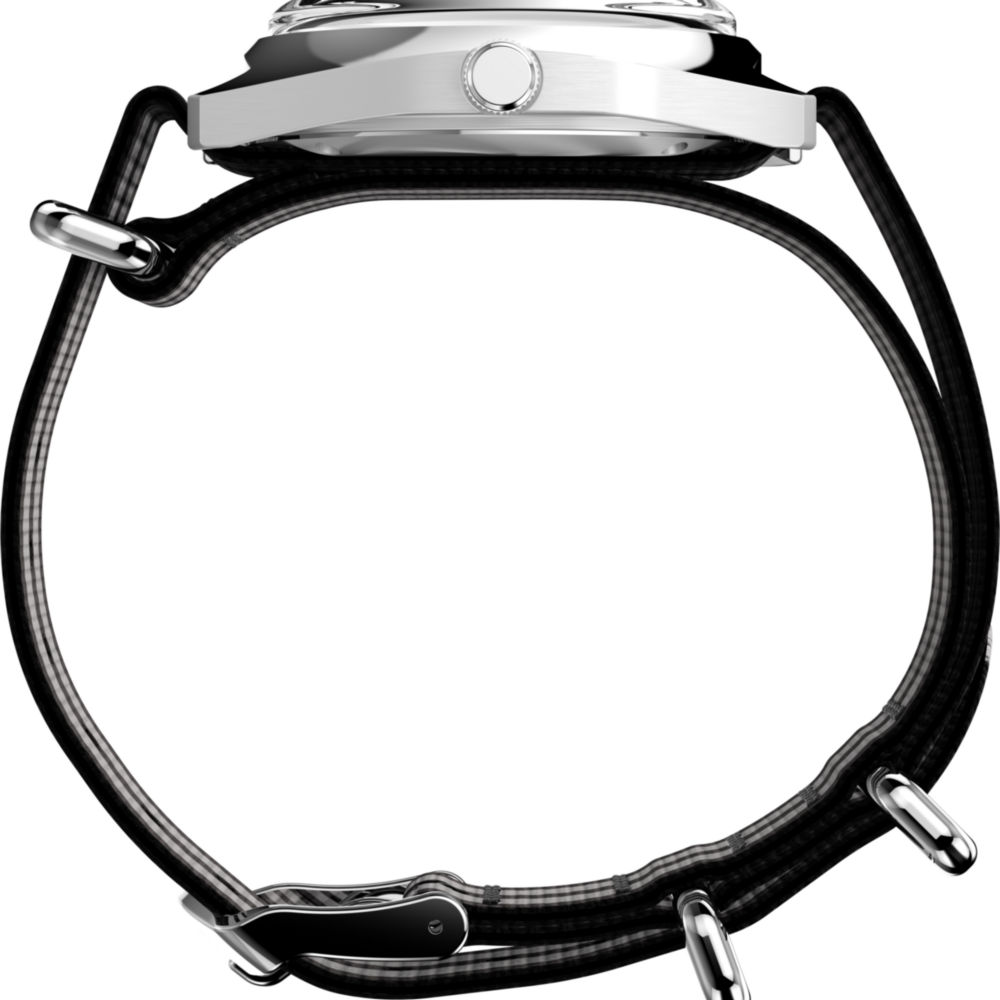 Q Timex® 1975 Enigma 37mm Fabric Strap Watch