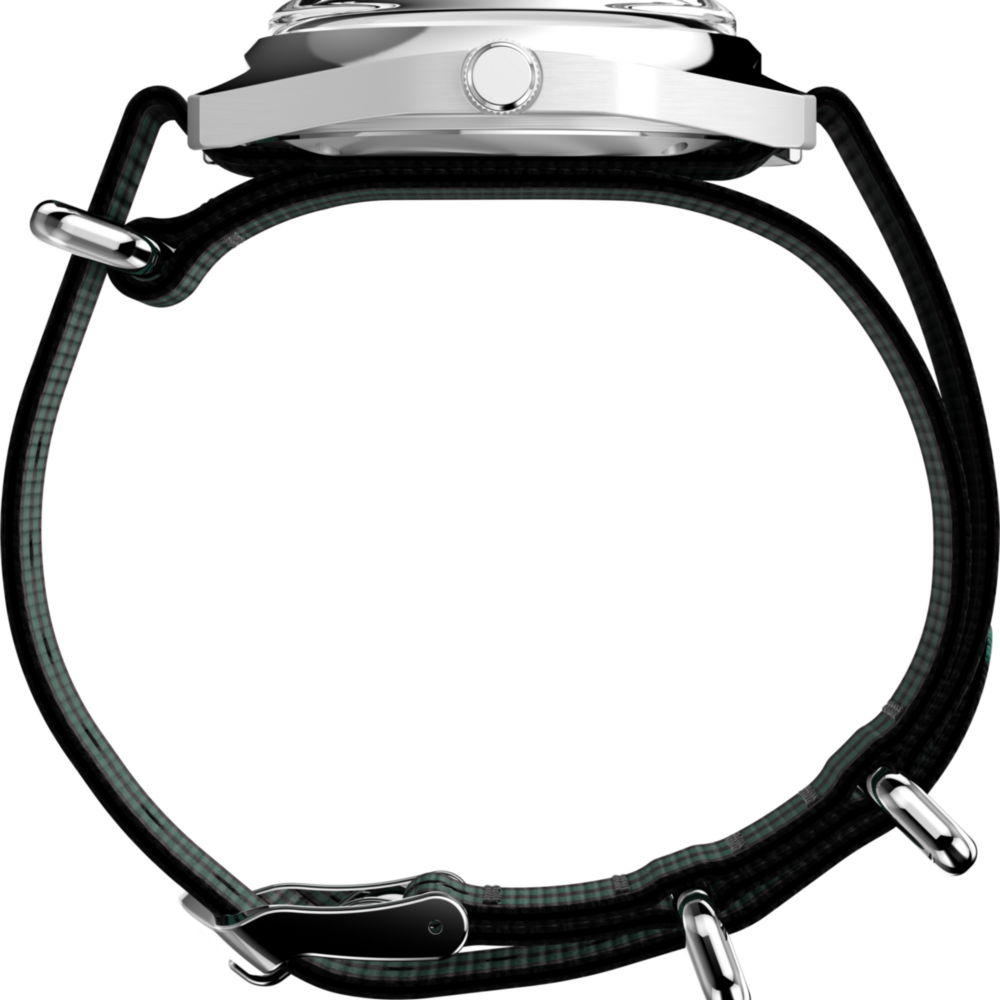 Q Timex® 1975 Enigma 37mm Fabric Strap Watch