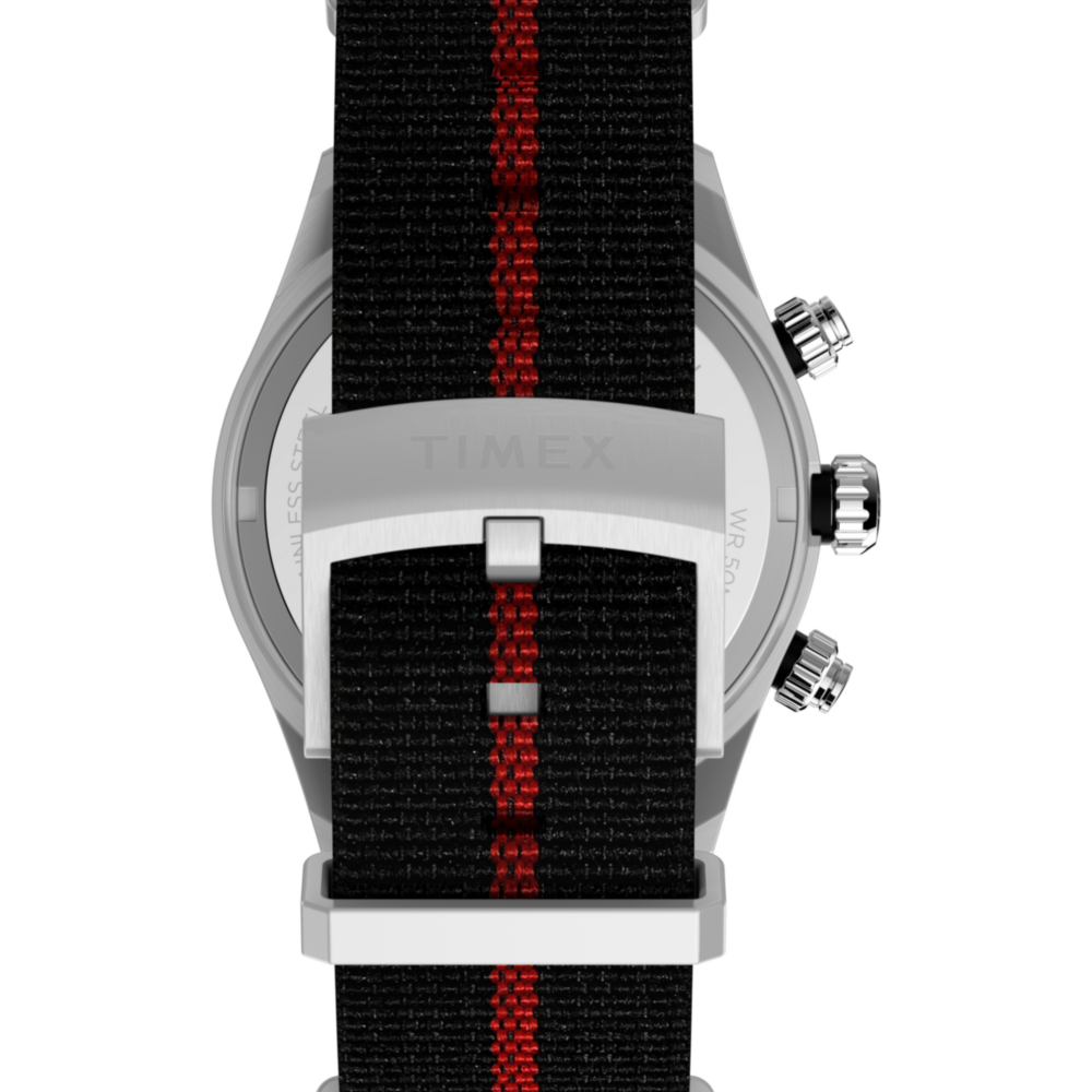 Waterbury Heritage Chronograph 39mm Fabric Strap Watch