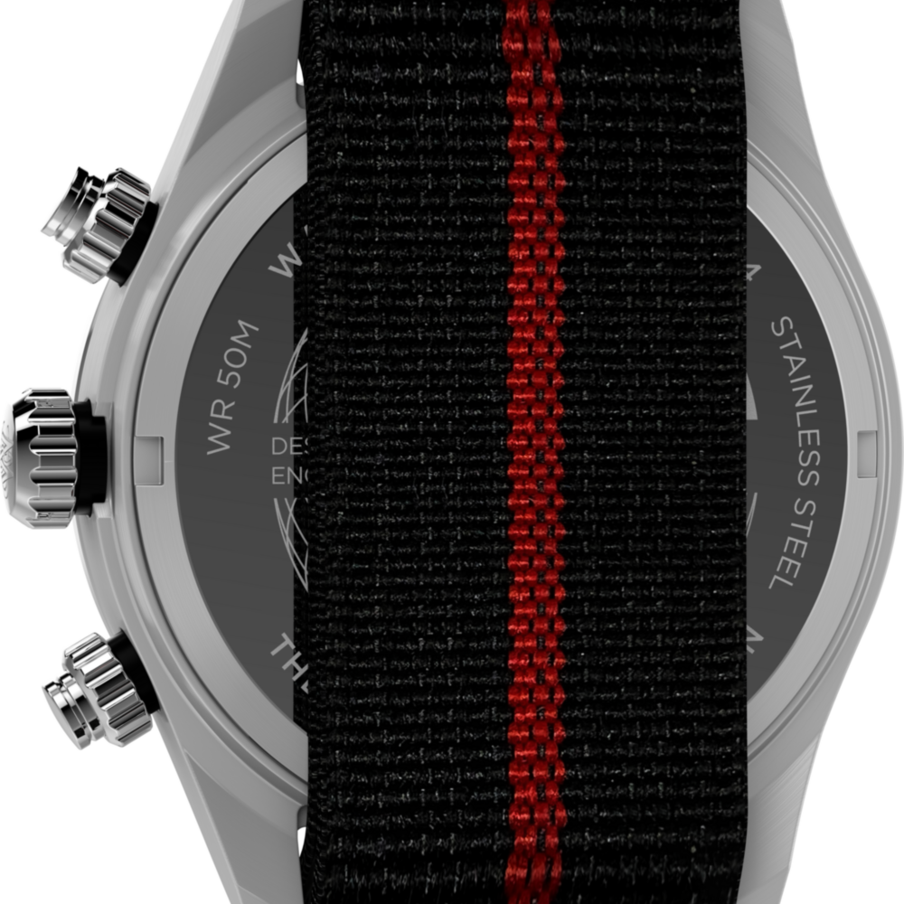 Waterbury Heritage Chronograph 39mm Fabric Strap Watch