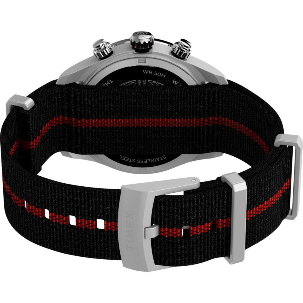 Waterbury Heritage Chronograph 39mm Fabric Strap Watch