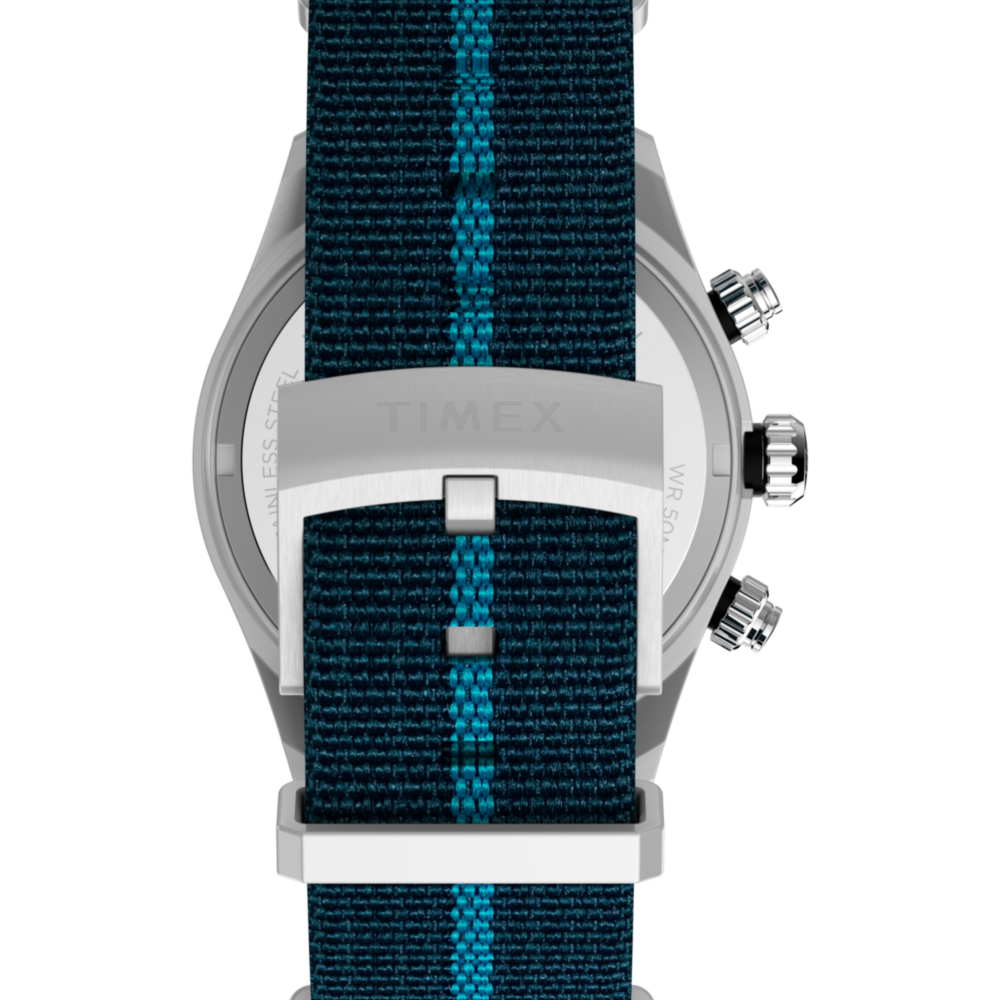 Waterbury Heritage Chronograph 39mm Fabric Strap Watch