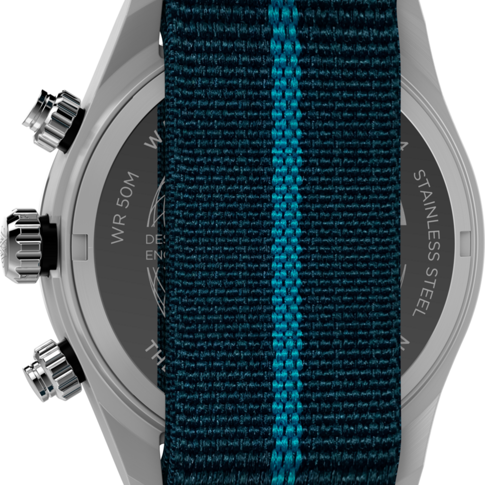 Waterbury Heritage Chronograph 39mm Fabric Strap Watch