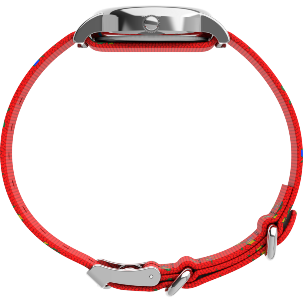 Peanuts® x Timex Weekender Snoopy Santa Hat 31mm Fabric Strap Watch