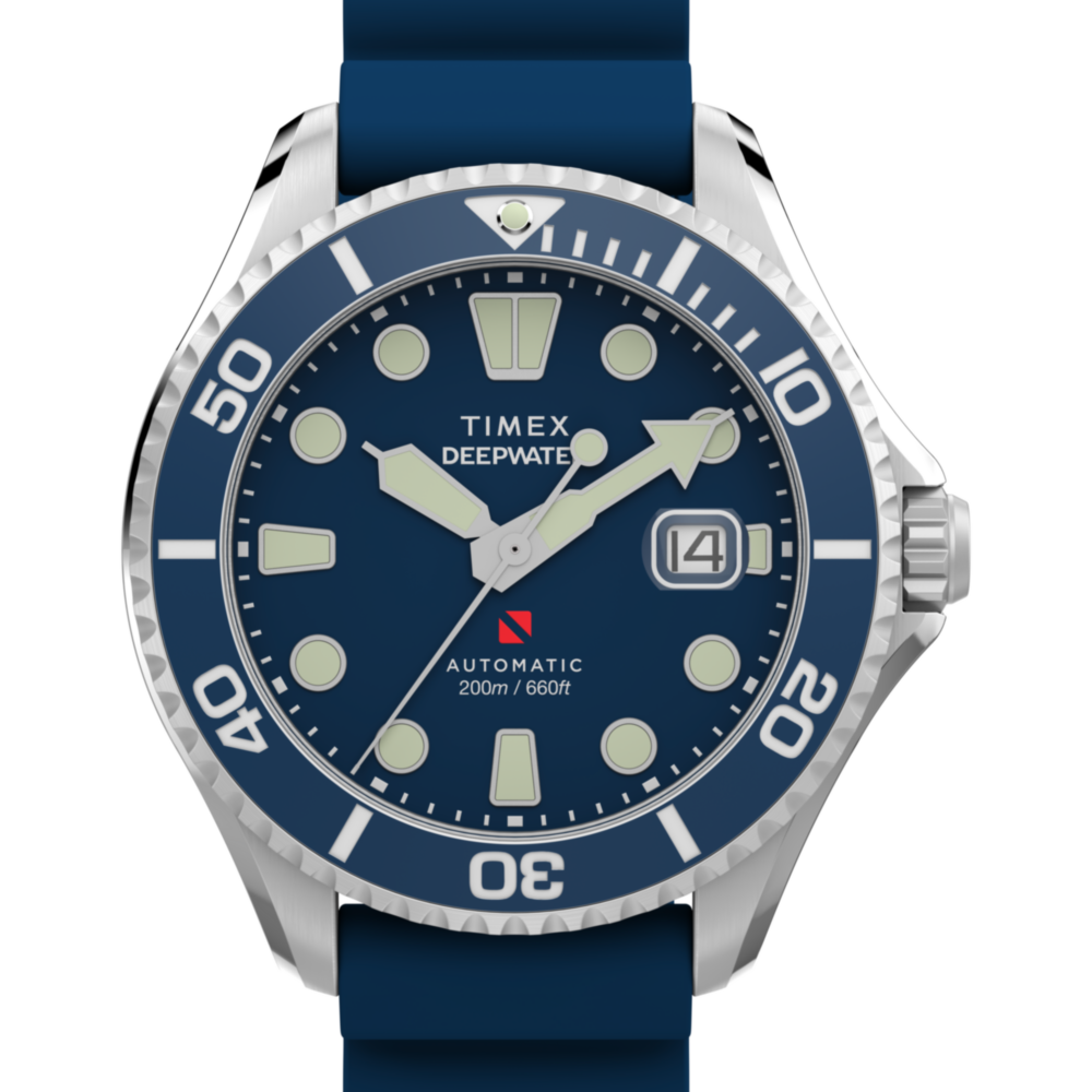 Deepwater Meridian 200 Automatic 44mm HNBR Rubber Strap Watch