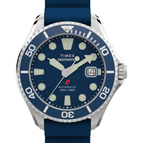 Deepwater Meridian 200 Automatic 44mm HNBR Rubber Strap Watch