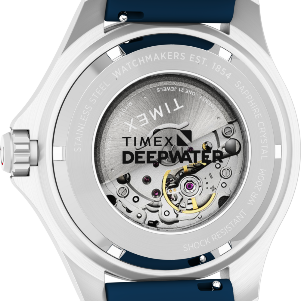 Deepwater Meridian 200 Automatic 44mm HNBR Rubber Strap Watch