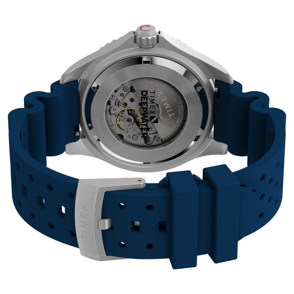 Deepwater Meridian 200 Automatic 44mm HNBR Rubber Strap Watch