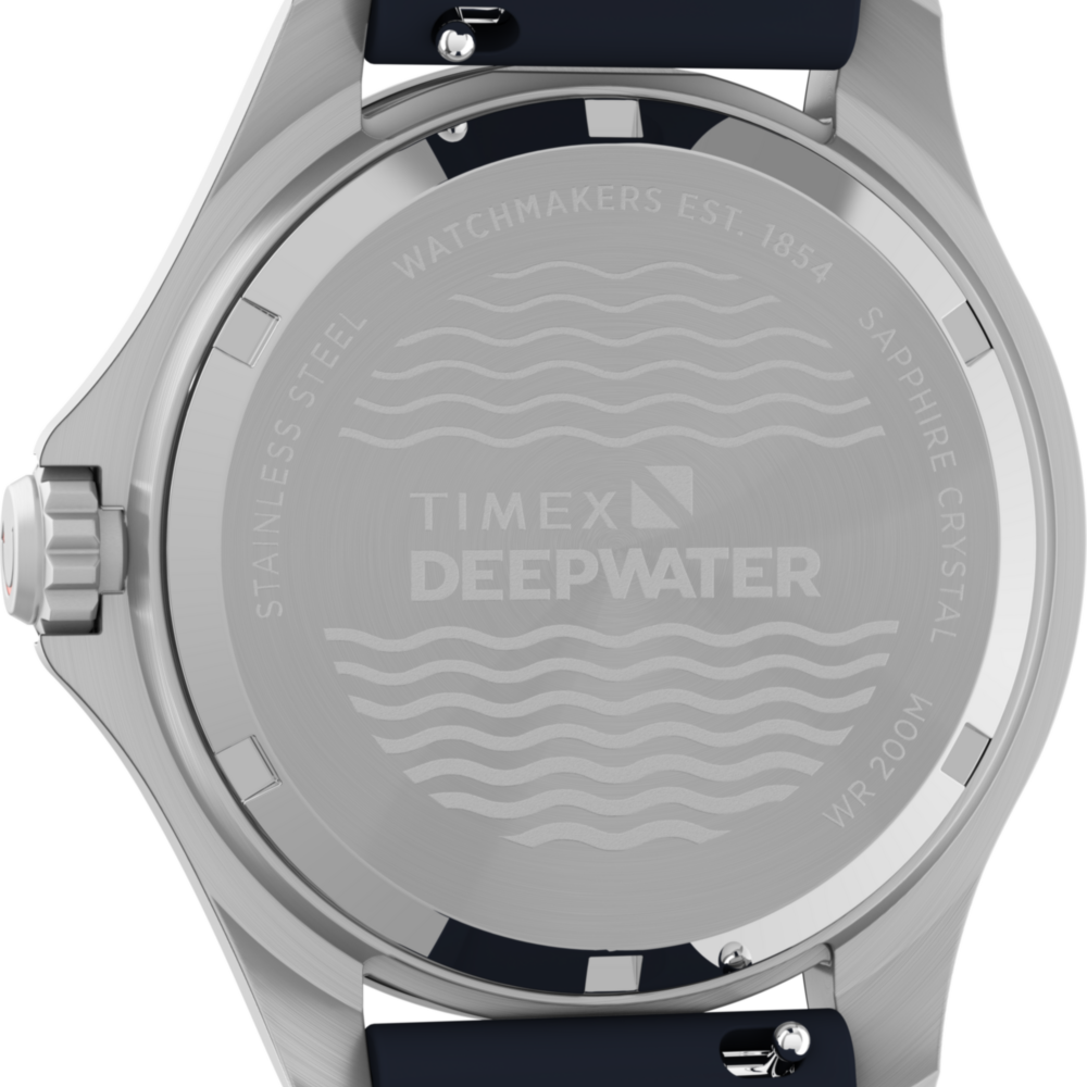 Deepwater Meridian 200 38mm HNBR Rubber Strap Watch
