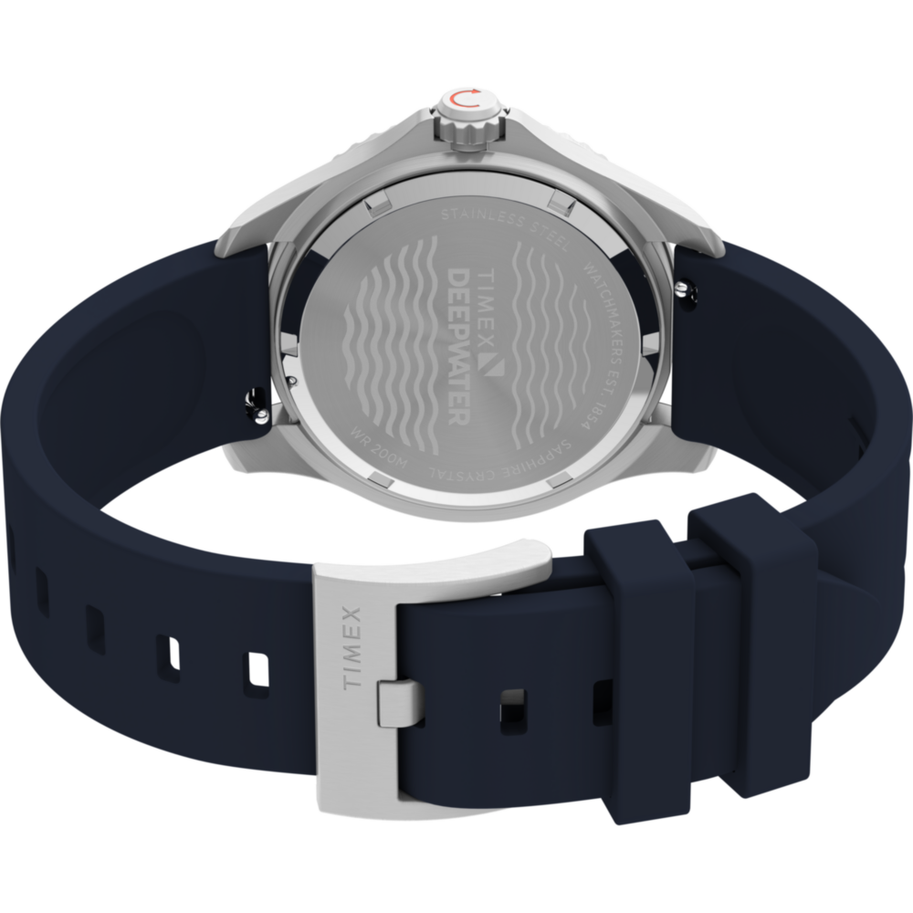 Deepwater Meridian 200 38mm HNBR Rubber Strap Watch