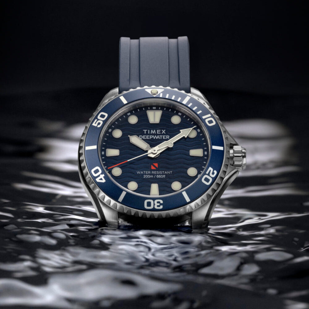 Deepwater Meridian 200 38mm HNBR Rubber Strap Watch