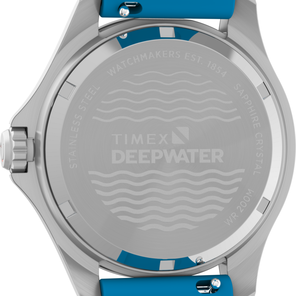 Deepwater Meridian 200 38mm HNBR Rubber Strap Watch