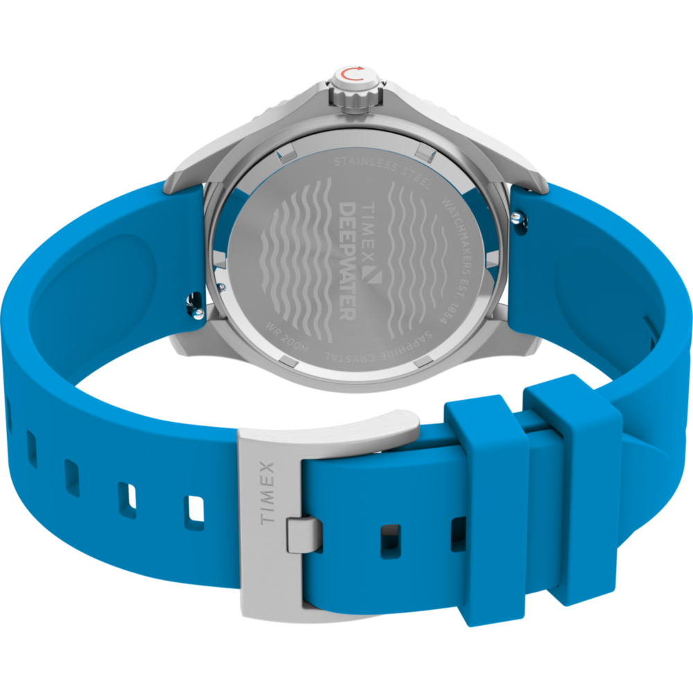Deepwater Meridian 200 38mm HNBR Rubber Strap Watch