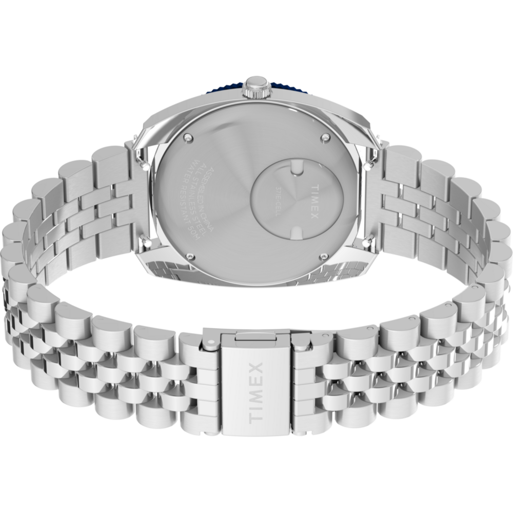 Q Timex® 1971 Velocity 36mm Stainless Steel Bracelet Watch