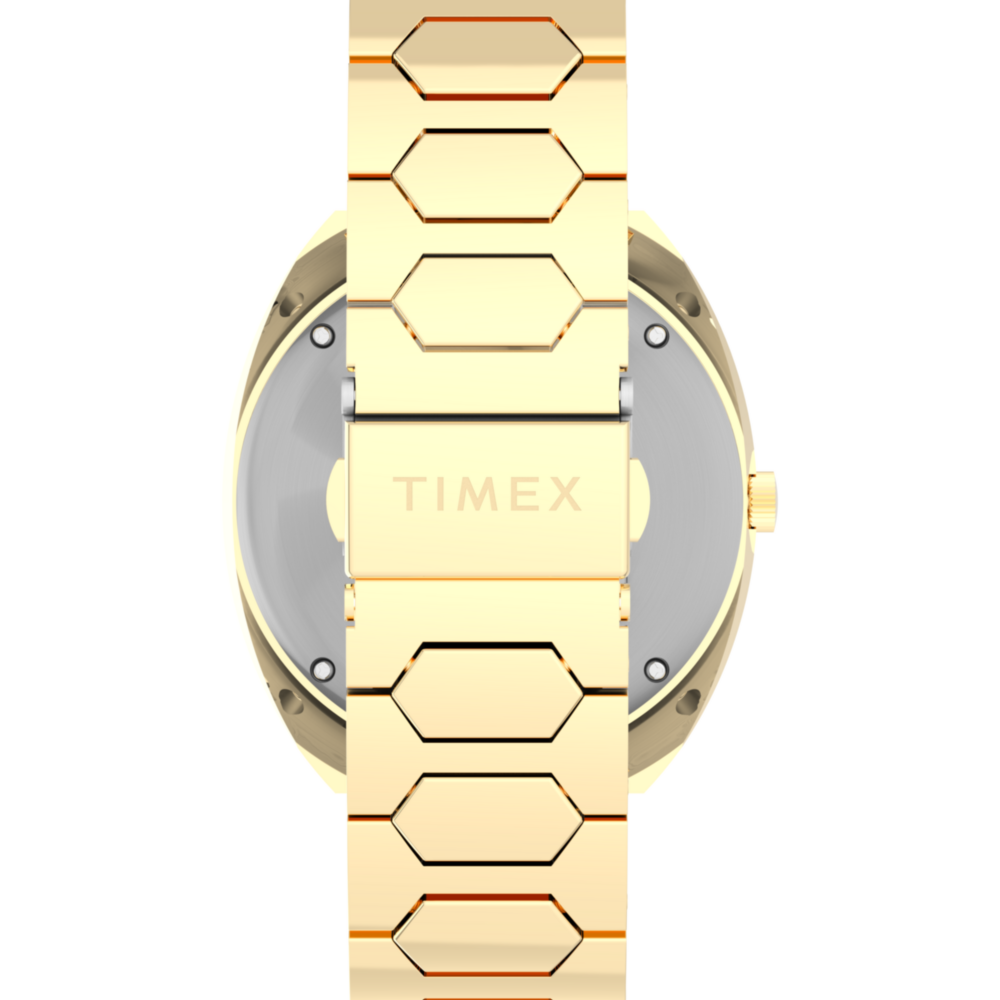 Q Timex® 1972 Time Machine Reissue 39mm Stainless Steel Bracelet Watch