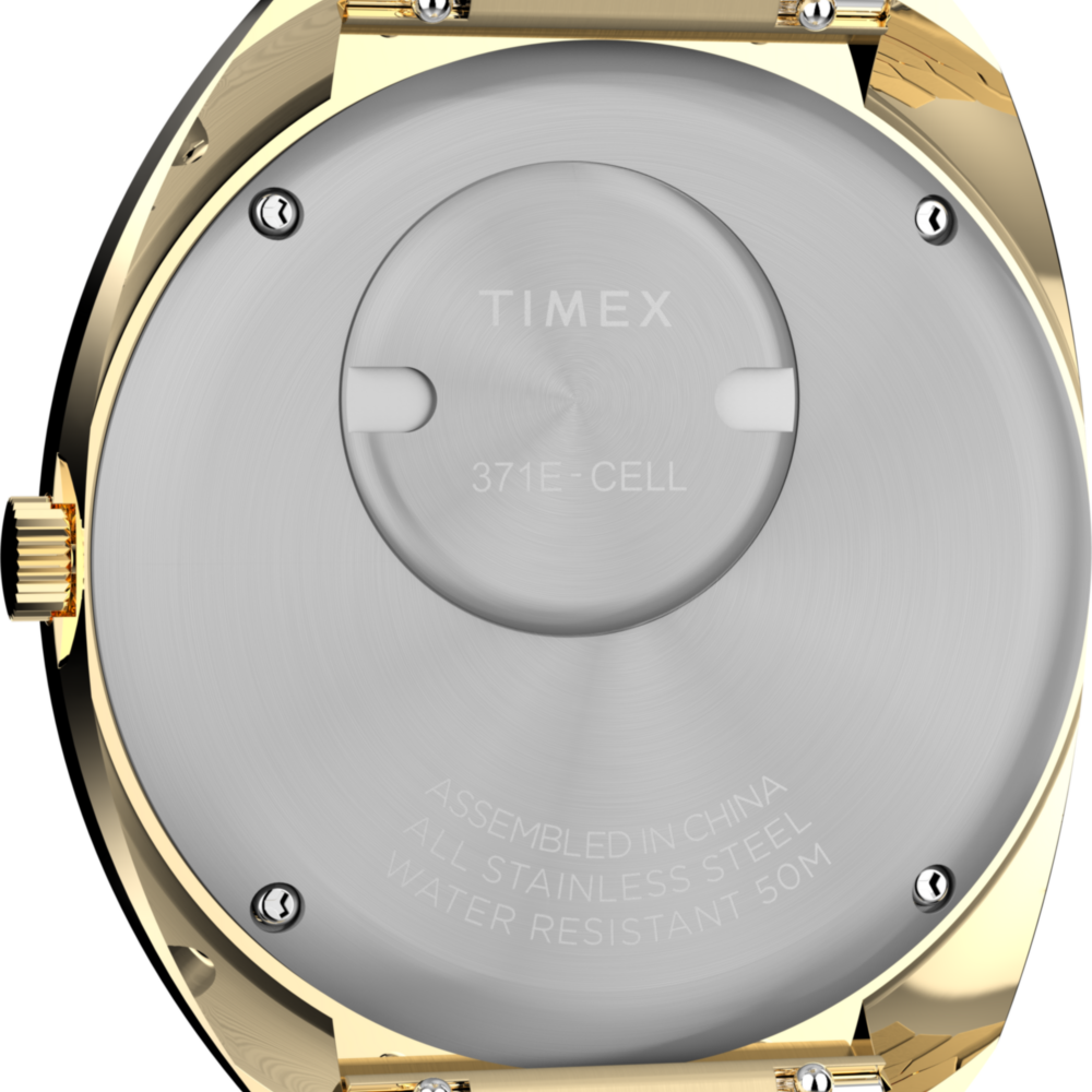 Q Timex® 1972 Time Machine Reissue 39mm Stainless Steel Bracelet Watch
