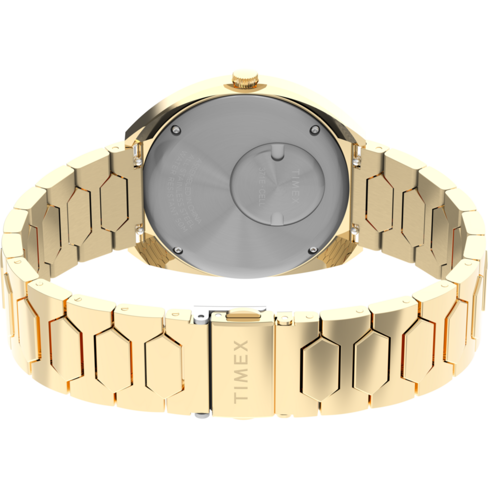 Q Timex® 1972 Time Machine Reissue 39mm Stainless Steel Bracelet Watch