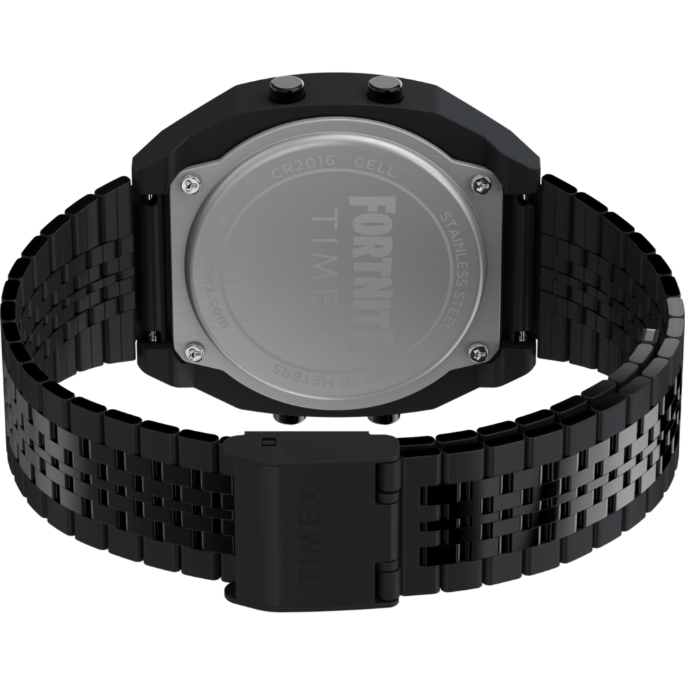 Timex x Fortnite T80 36mm Stainless Steel Bracelet Watch