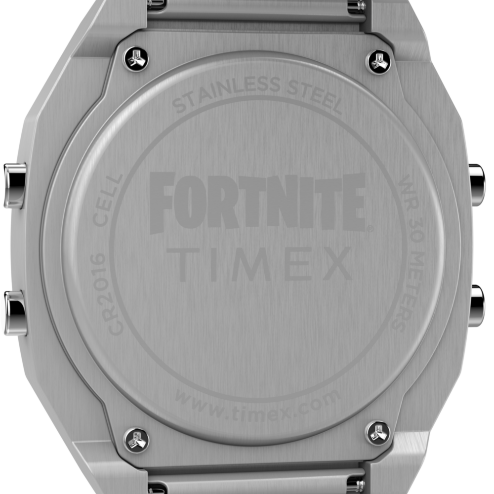 Timex x Fortnite T80 36mm Stainless Steel Bracelet Watch