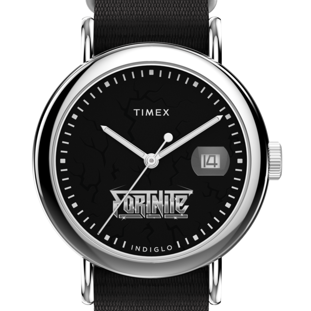 Timex x Fortnite Weekender 37mm Fabric Strap Watch
