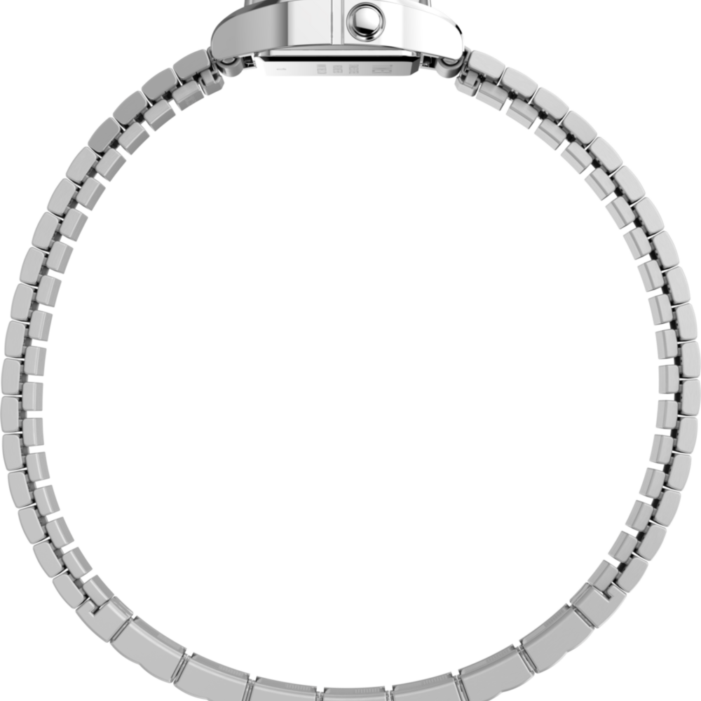 Teeny Tiny Timex Endorsed by Dimepiece 20mm Stainless Steel Expansion Band Watch with Perfect Fit