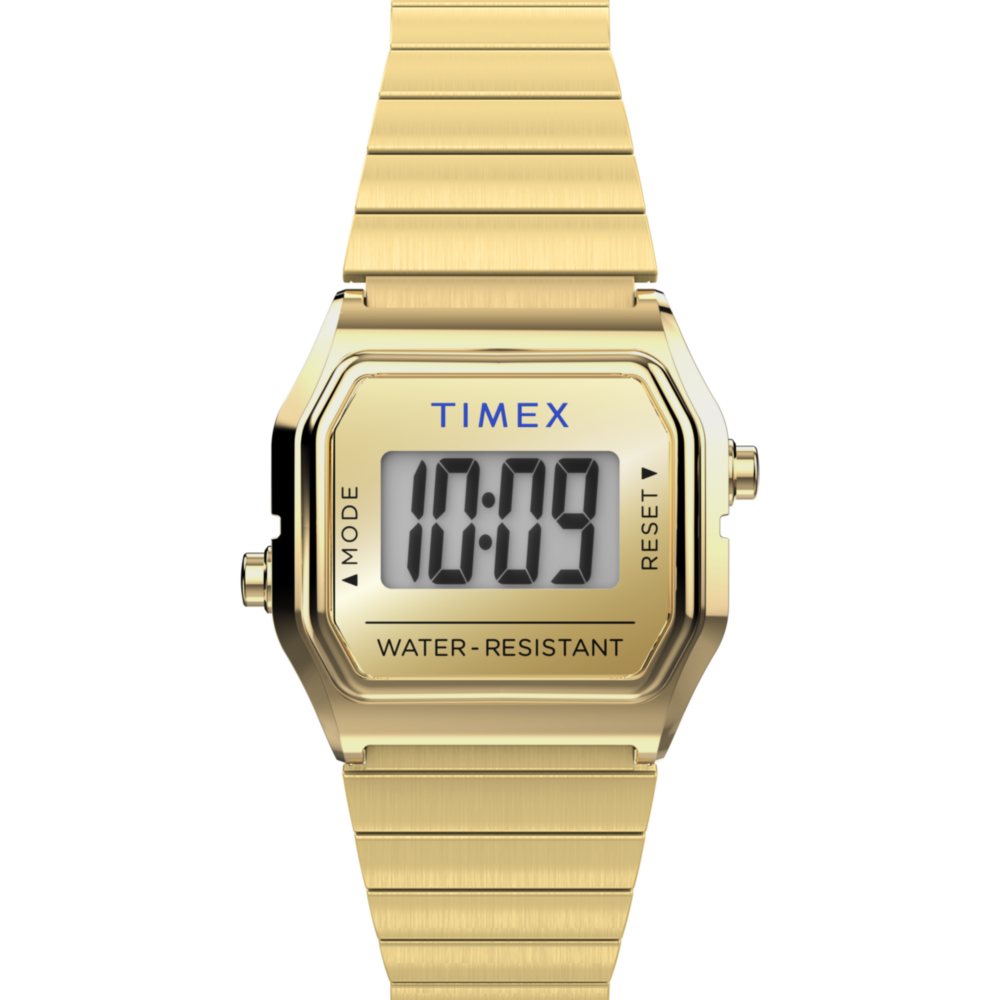 Teeny Tiny Timex Endorsed by Dimepiece 20mm Stainless Steel Expansion Band Watch with Perfect Fit