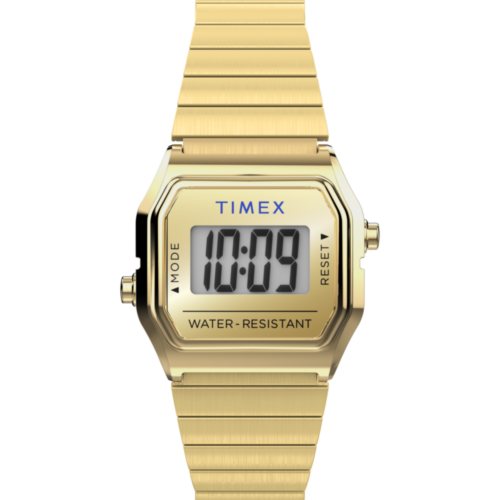 Teeny Tiny Timex Endorsed by Dimepiece 20mm Stainless Steel Expansion Band Watch with Perfect Fit