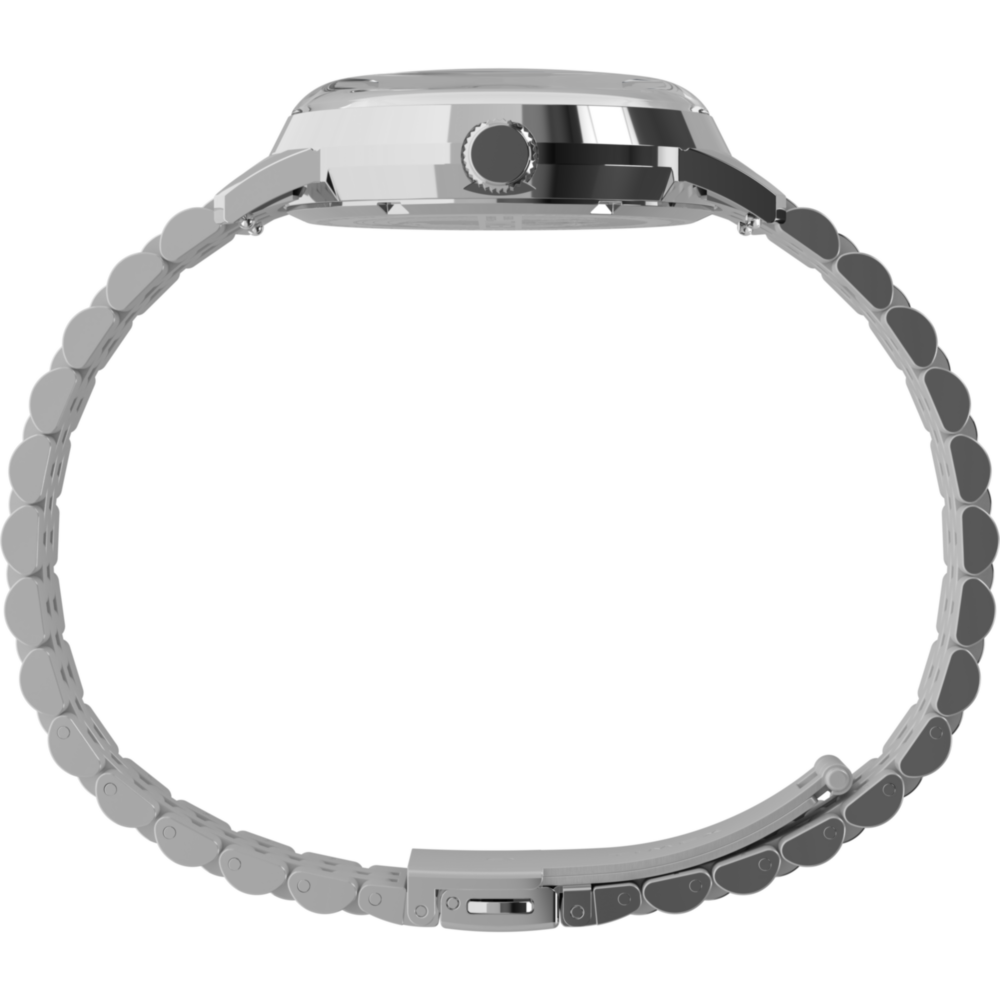Marlin® Quartz GMT 40mm Stainless Steel Bracelet Watch