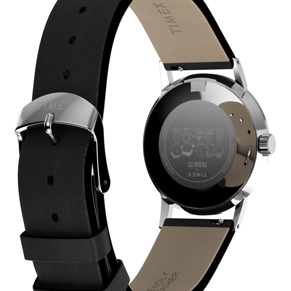 Peanuts® x Timex Marlin® Pickleball 38mm Leather Strap Watch