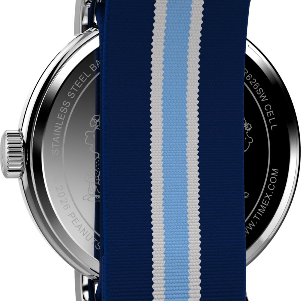 Peanuts® x Timex Weekender Pickleball 37mm Fabric Strap Watch