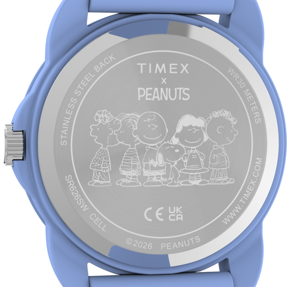 Peanuts® x Timex Youth Spring 30mm Silicone Strap Watch
